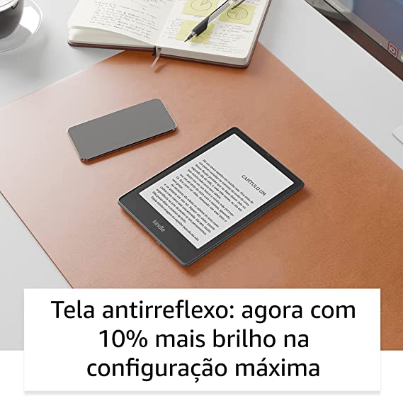 Leitor eBook Amazon Kindle Paperwhite Signature Edition 6,8" 32GB 2021 - Preto