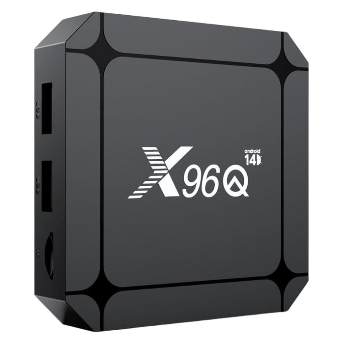 X96Q com o Android 14 nativo, o processador Rockchip RK3518 quad-core Cortex-A53 e WiFi 6 Dual Band se combinam para transformar qualquer TV num centro multimédia 4K.