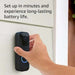 Campainha Inteligente Amazon Blink Video Doorbell (Preto)  Casa Inteligente