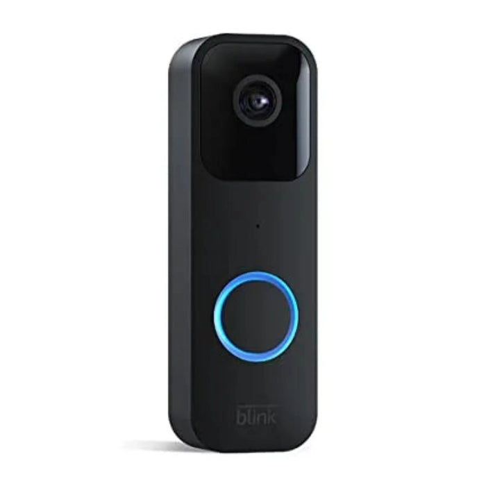 Campainha Inteligente Amazon Blink Video Doorbell (Preto)  Casa Inteligente