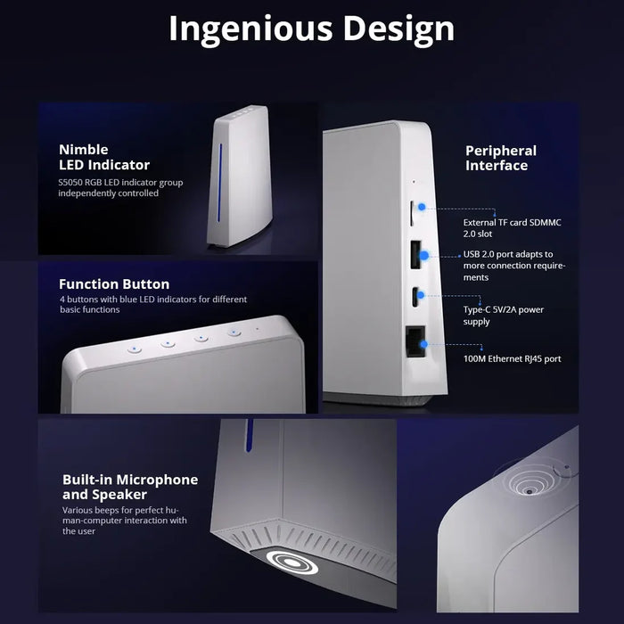 O Sonoff iHost é um hub de automação residencial inteligente concebido para melhorar a velocidade, fiabilidade e segurança dos sistemas de automação em casa.