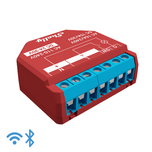 Com o Shelly Plus 1PM pode controlar e medir o consumo de energia de uma ampla gama de eletrodomésticos e equipamentos de escritório (luzes, tomadas, sistemas de segurança, radiadores de aquecimento, ar condicionado, etc.) de qualquer lugar por WiFi.