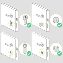 Carregar imagem no visualizador da galeria, Simplifique a sua vida quotidiana com a fechadura eletrónica Nuki 4.0 Pro para &quot;retrofit&quot; de fechaduras normais. Abra a sua porta de casa sem necessitar de chaves, usando o seu smartphone e sem mudar a fechadura (com algumas exceções).
