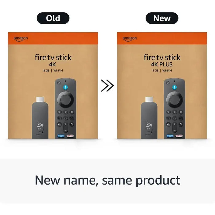 Amazon Fire TV Stick 4K Plus tem 2GB RAM, 8GB ROM, HDR10+, Wi-Fi 6, Bluetooth 5.2. Melhora a experiência de streaming com a resolução 4K e processador Quadcore de 1,7 GHz.