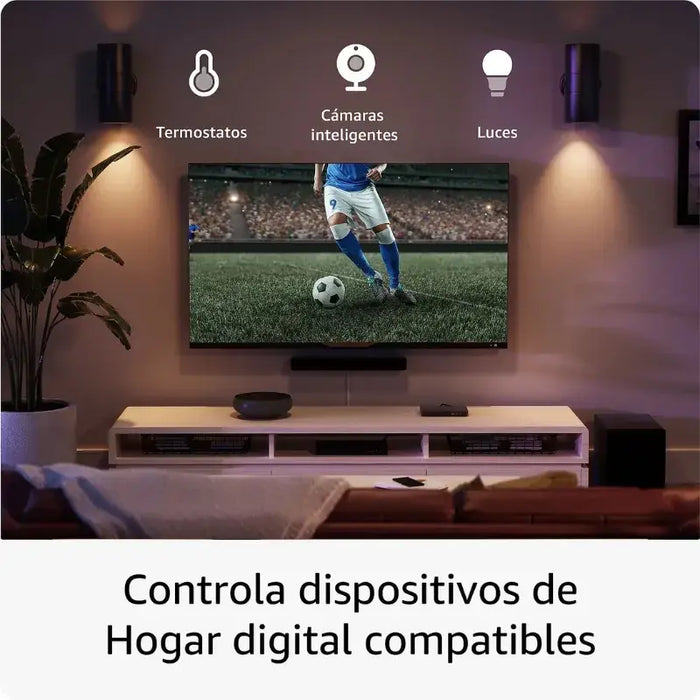 Amazon Fire TV Stick 4K Plus tem 2GB RAM, 8GB ROM, HDR10+, Wi-Fi 6, Bluetooth 5.2. Melhora a experiência de streaming com a resolução 4K e processador Quadcore de 1,7 GHz.