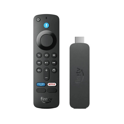 Amazon Fire TV Stick 4K Select tem 1GB RAM, 8GB ROM, HDR10+, Wi-Fi 5, Bluetooth 5.0. Melhora a experiência de streaming com a resolução 4K e processador Quadcore de 1,7 GHz.