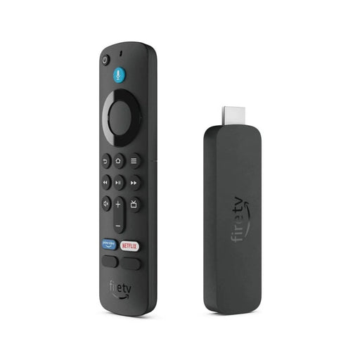 Amazon Fire TV Stick 4K Select tem 1GB RAM, 8GB ROM, HDR10+, Wi-Fi 5, Bluetooth 5.0. Melhora a experiência de streaming com a resolução 4K e processador Quadcore de 1,7 GHz.