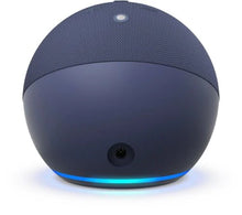 Cargar imagen en el visor de la galería, A Echo Dot é uma coluna inteligente controlada por voz com a assistente virtual Alexa compatível com lâmpadas, fechaduras, sensores, tomadas e interruptores inteligentes.
