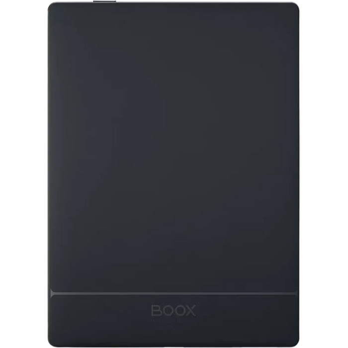 O Boox Go 6 combina o sistema Android 11 aberto com um ecrã E Ink Carta 1300 de 6 polegadas e uma densidade de 300 ppi, o que se traduz num texto nítido comparável ao papel impresso.