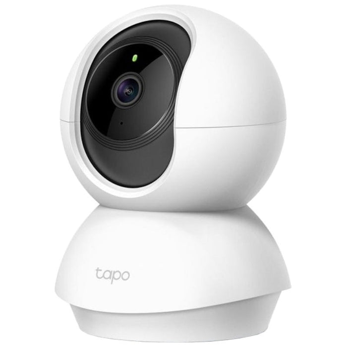 Câmara de vigilância TP-Link Tapo C210 WiFi com visão noturna, 3MP, detecção de movimento, envio de notificações e controlo por voz Google e Alexa.