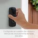 Campainha Inteligente Blink Video Doorbell + Sync Module 2. Onde quer que esteja, veja quem está à sua porta através do seu smartphone com uma definição HD 1080p de dia e infravermelhos de noite e com áudio bidirecional. Desfrute de até dois anos de duração da bateria.