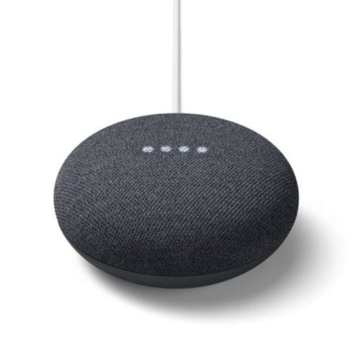 Assistente Virtual Google Nest Mini - Preto Carvão  Casa Inteligente