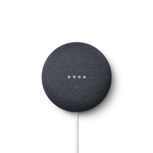 Assistente Google Nest Mini que permite criar rotinas, definir alarmes e temporizadores. Tal como controlar lâmpadas, tomadas, interruptores e sensores inteligentes.