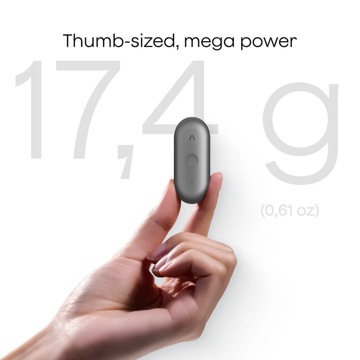 O Plaud Note Pin S é um gravador de voz avançado que utiliza inteligência artificial para oferecer transcrições precisas e com 64 GB de memória interna.