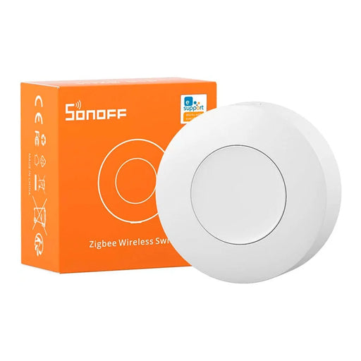 O SONOFF SNZB-01P é um interruptor inteligente sem fio Zigbee compacto, projetado para facilitar o controle de vários dispositivos com ações predefinidas, como pressão única, pressão dupla e pressão longa.