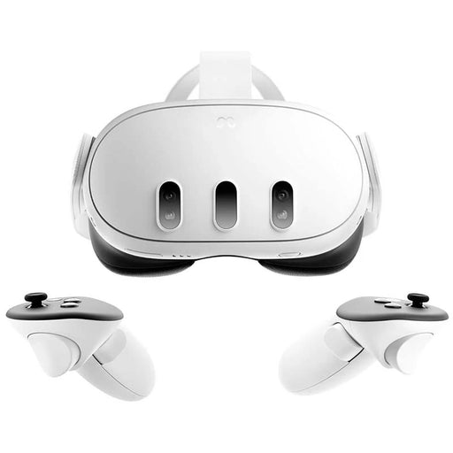 Os Meta Quest 3 são os óculos de realidade virtual mais avançados do momento. Com o dobro do processamento, mais 30% no desempenho gráfico e mais de 500 empolgantes jogos/aplicações imersivos.