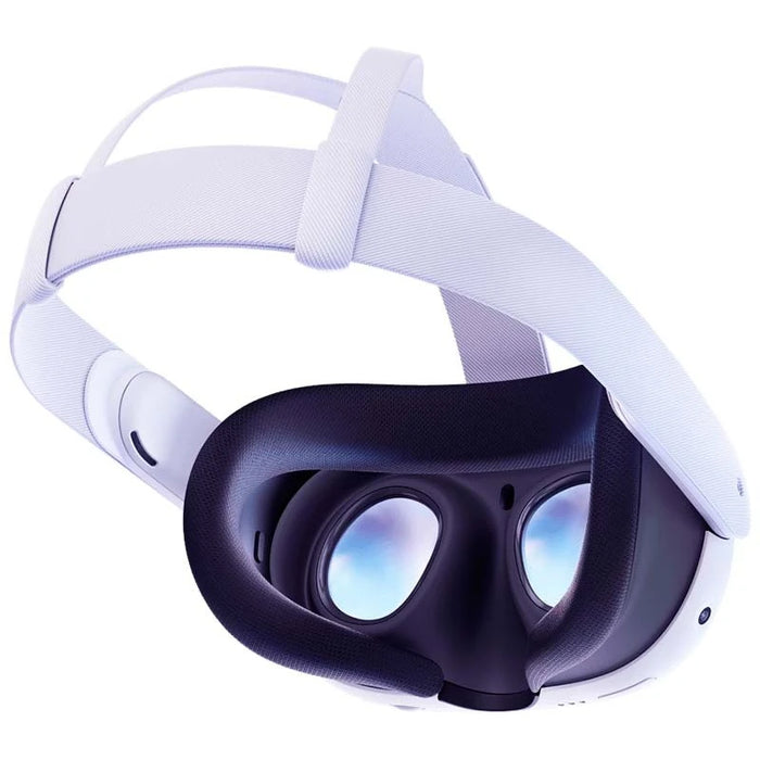 Os Meta Quest 3 são os óculos de realidade virtual mais avançados do momento. Com o dobro do processamento, mais 30% no desempenho gráfico e mais de 500 empolgantes jogos/aplicações imersivos.