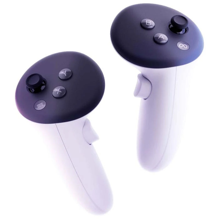 Os Meta Quest 3 são os óculos de realidade virtual mais avançados do momento. Com o dobro do processamento, mais 30% no desempenho gráfico e mais de 500 empolgantes jogos/aplicações imersivos.