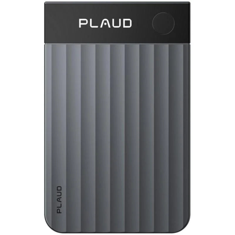 O PLAUD Note é um gravador de voz avançado que utiliza inteligência artificial para oferecer transcrições precisas e com 64 GB de memória interna e armazenamento de até 480 horas.