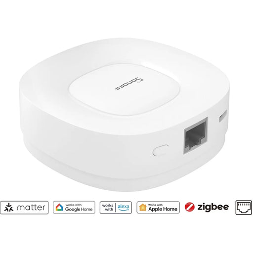 Sonoff ZBBridge-U é um Hub que permite controlar remotamente diversos aparelhos (até 256) e sensores ZigBee na sua casa inteligente. Permite criar cenários inteligentes que automatizam as funções de dispositivos Smart Wi-Fi e ZigBee.