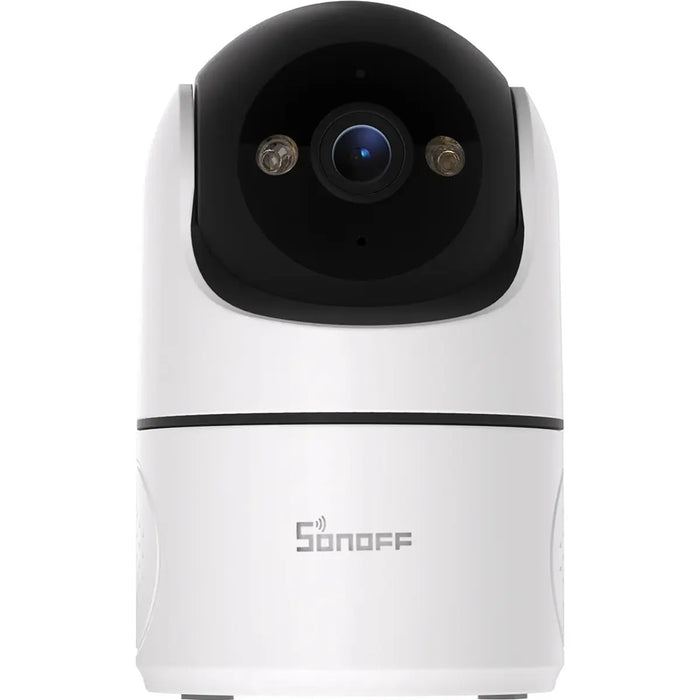 A Sonoff CAM Pan-Tilt 2 é uma câmara de segurança inteligente, com WiFi, para interior, que combina resolução Full HD 1080P, visão panorâmica de 360° e deteção avançada de movimento com IA.