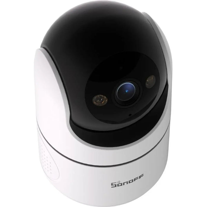 A Sonoff CAM Pan-Tilt 2 é uma câmara de segurança inteligente, com WiFi, para interior, que combina resolução Full HD 1080P, visão panorâmica de 360° e deteção avançada de movimento com IA.