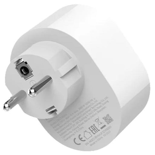 Tomada inteligente Xiaomi Mi Smart Plug 2 WiFi. Corrente até 3680W. WiFi 2.4GHz. Bluetooth v5.0. Compatível com a APP Xiaomi Home e Google Home. Pode ligar e desligar, além de permitir controlar a tomada com a sua voz, sendo compatível com o Google Home.