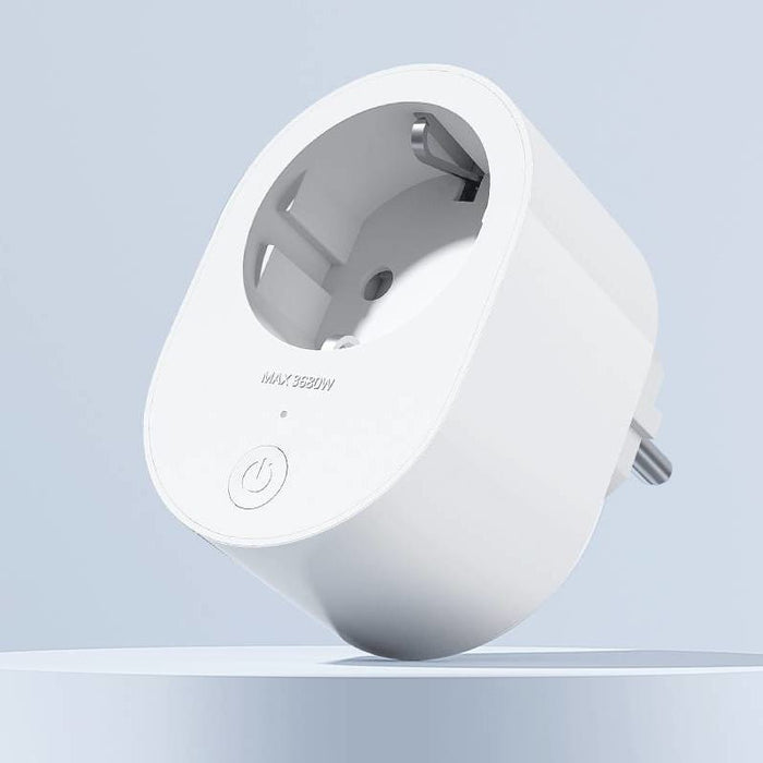 Tomada inteligente Xiaomi Mi Smart Plug 2 WiFi. Corrente até 3680W. WiFi 2.4GHz. Bluetooth v5.0. Compatível com a APP Xiaomi Home e Google Home. Pode ligar e desligar, além de permitir controlar a tomada com a sua voz, sendo compatível com o Google Home.