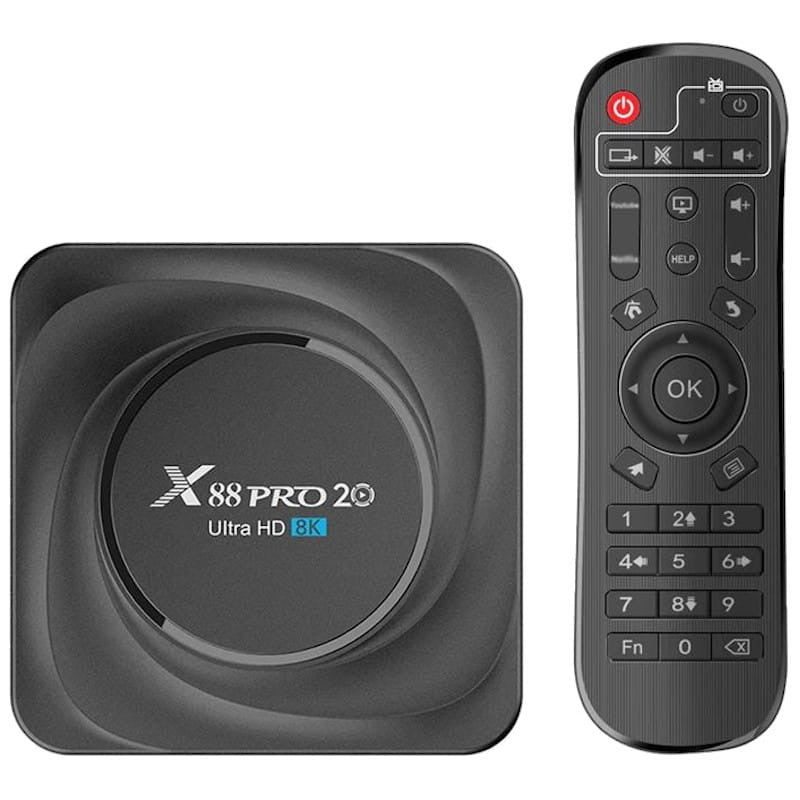 Box X88 Pro 20 4GB/32GB 4K Android 11 - Android TV
