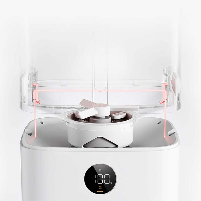 O Xiaomi Smart Pet Food Feeder 2 é um comedouro automático que controla a alimentação dos seus animais de estimação de forma remota. Capacidade de armazenamento de 5 litros e um sistema de monitorização inteligente.