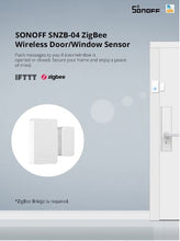 Cargar imagen en el visor de la galería, Sensor inalámbrico para puertas y ventanas Zigbee - Sonoff
