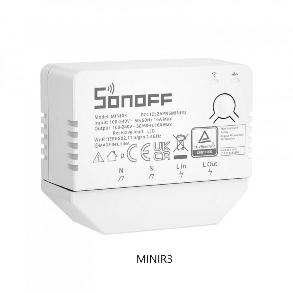Interruptor Inteligente Wi-Fi - Sonoff MINI R3