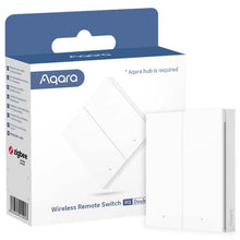 Load image into Gallery viewer, Aqara Wireless H1 Dual Switch - White
