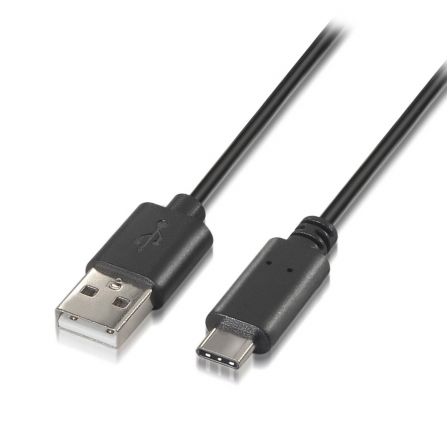 Cabo USB Macho para USB-C Macho (50 cm) - Aisens