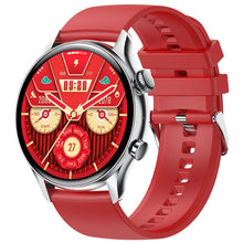 Cargar imagen en el visor de la galería, Smartwatch Colmi i30 Plata con Correa de Silicona Roja - Reloj inteligente
