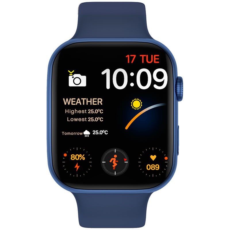 Smartwatch IWO FK88 Azul - Relógio inteligente
