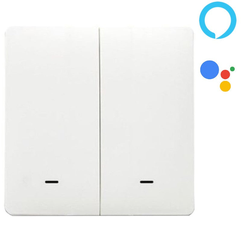 Zemismart Zigbee 3.0 Dual Smart Switch - White